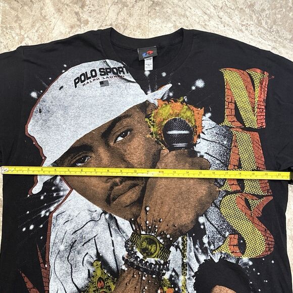 Mens Large - Nas & Lauryn Hill If I Ruled The World Backstock Co Modern Rap Tee - Picture 3 of 6
